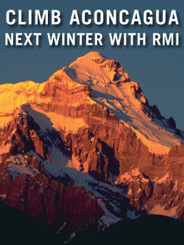 Climb Aconcagua Next WInter With RMI
