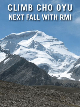 Climb Cho Oyu Next Fall With RMI