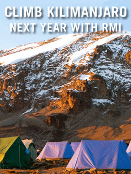 Climb Kilimanjaro Next Year with RMI