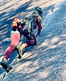 Hannah Blum action image